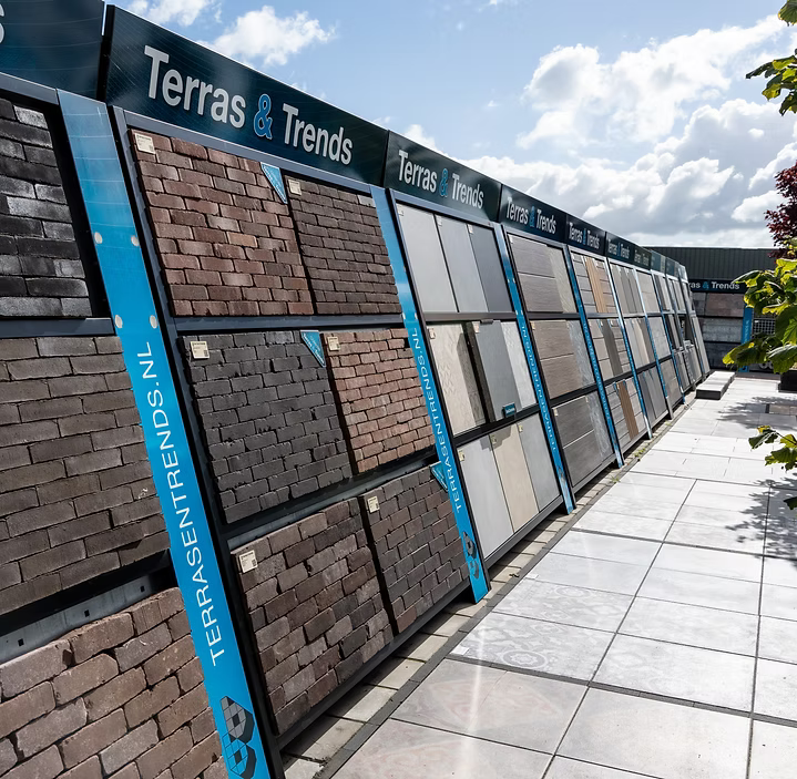 Woning Sierbestrating Kampen gebakken bestrating